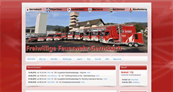 Desktop Screenshot of ff-gernsbach.de